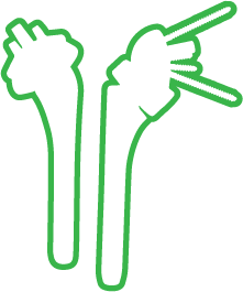 Predict+ Reverse shoulder icons